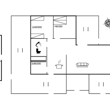 Prázdninový dům Hwitserk - 5m From The Sea By Interhome