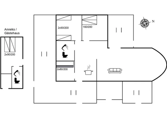 Holiday home Hwitserk - 5m From The Sea By Interhome